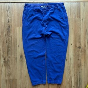 L.L. Bean Cobalt Blue Jogger Pants